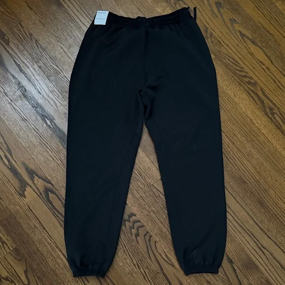 B22 Nike Men Large Black Joggers NBA Basketball Chicago Bulls Warmup Sweats
